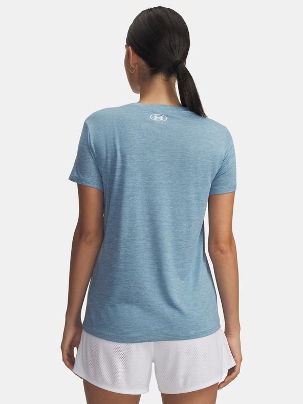 Under Armour Dámske tričko Under Armour Tech SSV- Twist-BLU