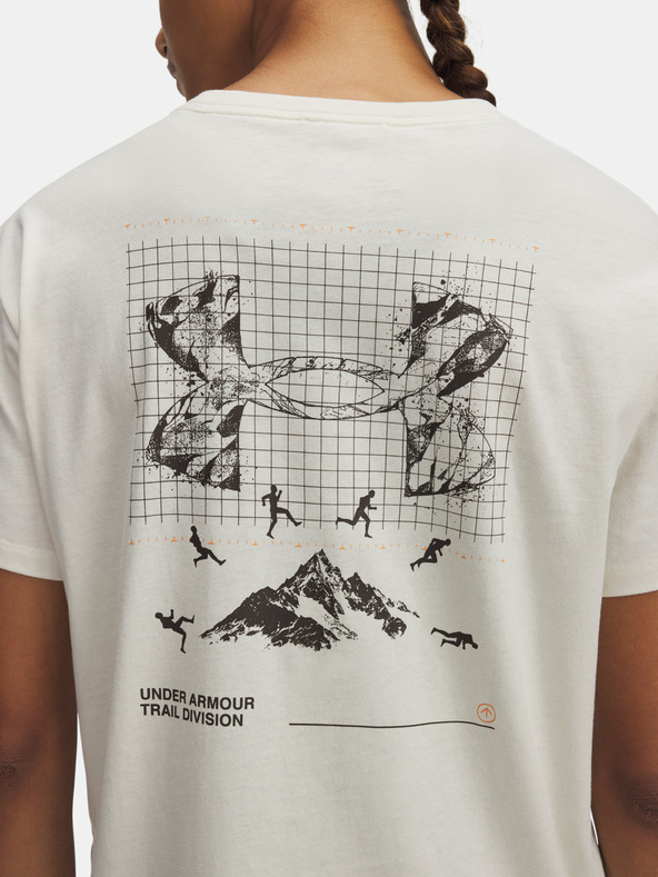 Under Armour Dámske tričko Under Armour UA Trail Run Graphic-BRN