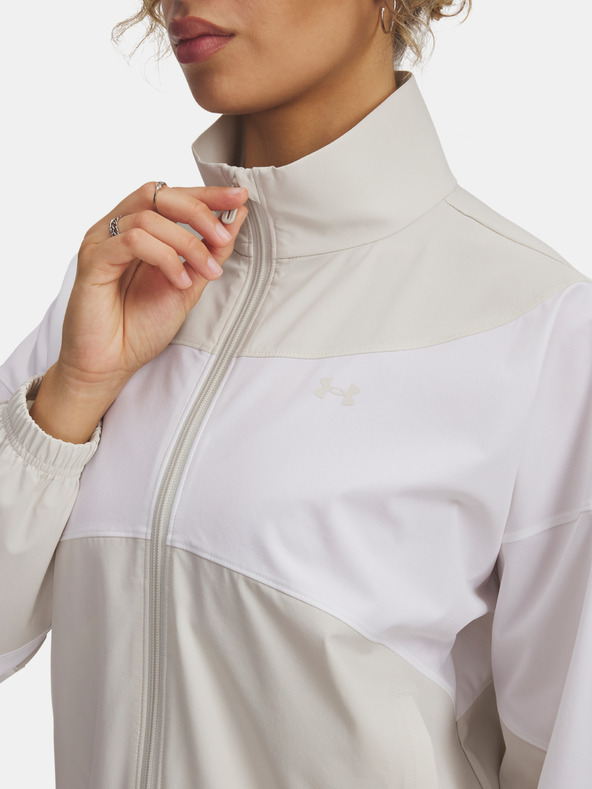 Under Armour Dámska bunda Under Armour UA Rival Woven Jacket-WHT