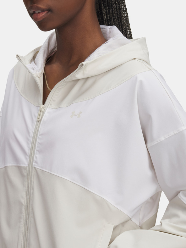 Under Armour Dámska bunda Under Armour UA Rival Woven Jkt HD-WHT