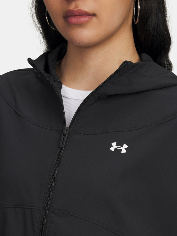 Under Armour Dámska bunda Under Armour UA Rival Woven Jkt HD-BLK