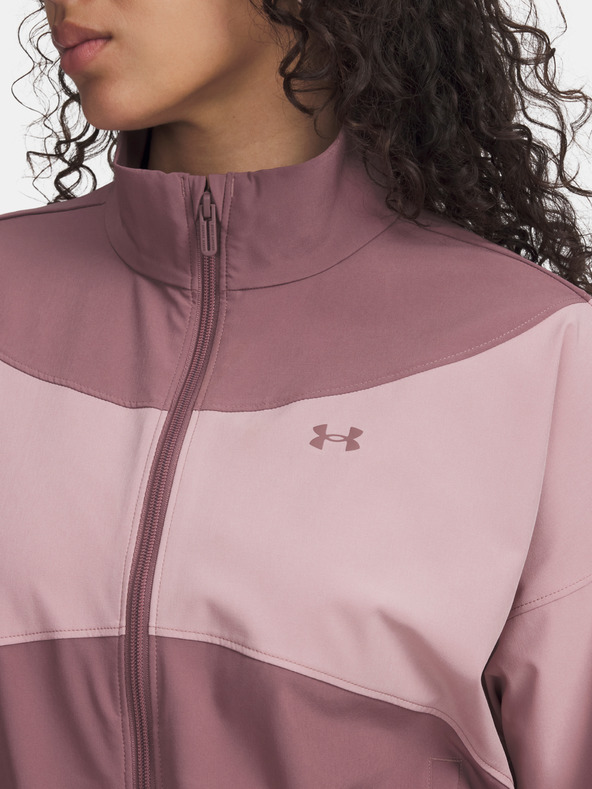 Under Armour Dámska bunda Under Armour UA Rival Woven Jacket-BRN