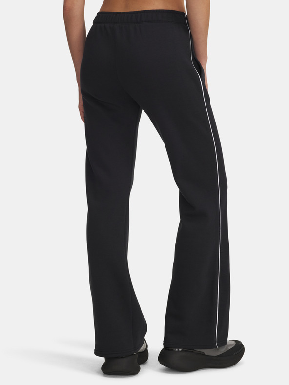 Under Armour Dámske športové nohavice Under Armour UA Rival Flc Piped Pant-BLK