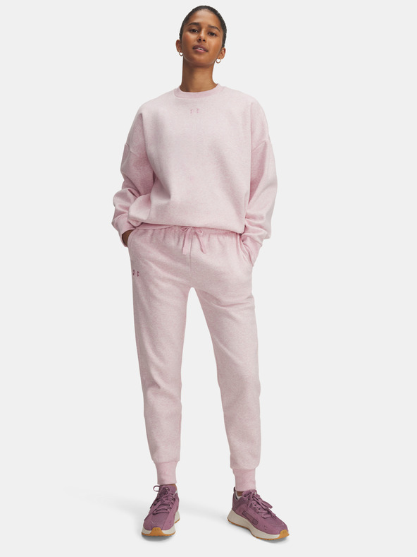 Under Armour Dámske tepláky Under Armour UA Rival Fleece Jogger-PNK