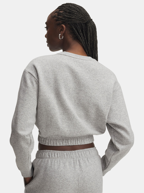 Under Armour Dámska mikina Under Armour UA Rival Fleece Piped Crew-GRY