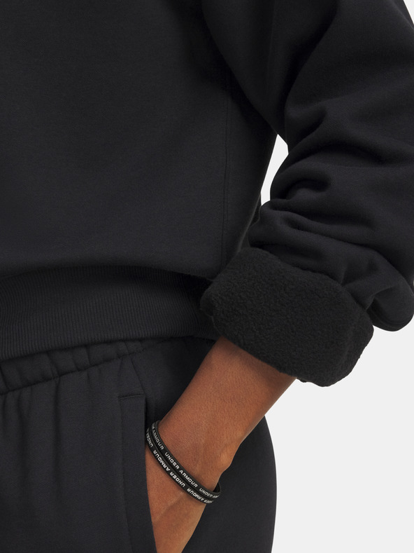 Under Armour Dámska mikina Under Armour UA Icon Vida Flc Crew-BLK