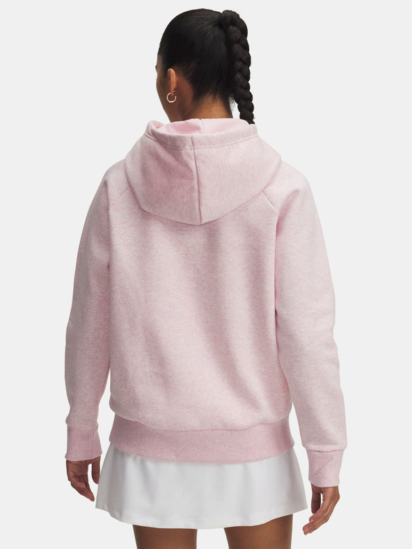Under Armour Dámska mikina Under Armour UA Rival Fleece Hoodie-PNK