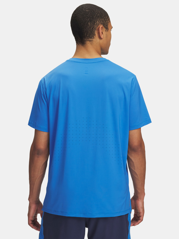 Under Armour Pánske tričko Under Armour UA LAUNCH ELITE SHORTSLEEVE-BLU