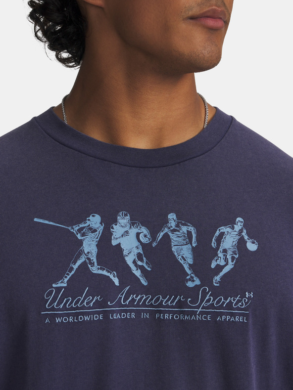 Under Armour Pánske tričko Under Armour UA HWT ATHLETES OS SS-BLU