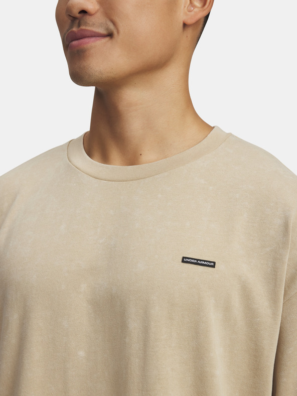 Under Armour Pánske tričko Under Armour UA M HW OS LOGO WASH SS-BRN