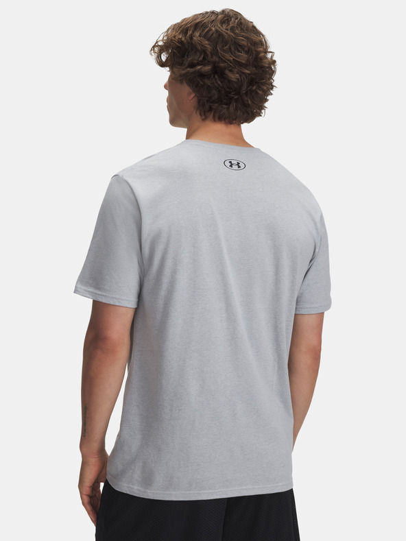 Under Armour Pánske tričko Under Armour UA CAMO CHEST STRIPE SS-GRY