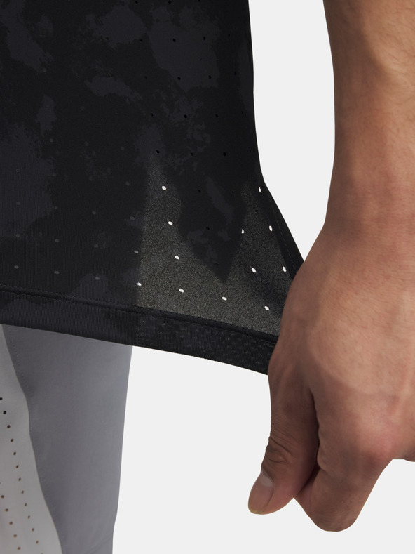 Under Armour Pánske tričko Under Armour UA LAUNCH ELITE PRT SS-GRY