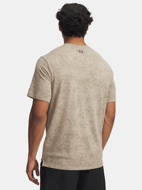 Under Armour Pánske tričko Under Armour UA Tech Tee Pixelate-BRN