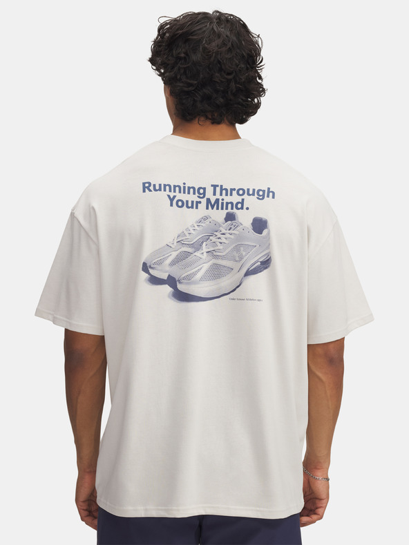 Under Armour Pánske tričko Under Armour UA HWT RUNNING SHOE OS SS-WHT