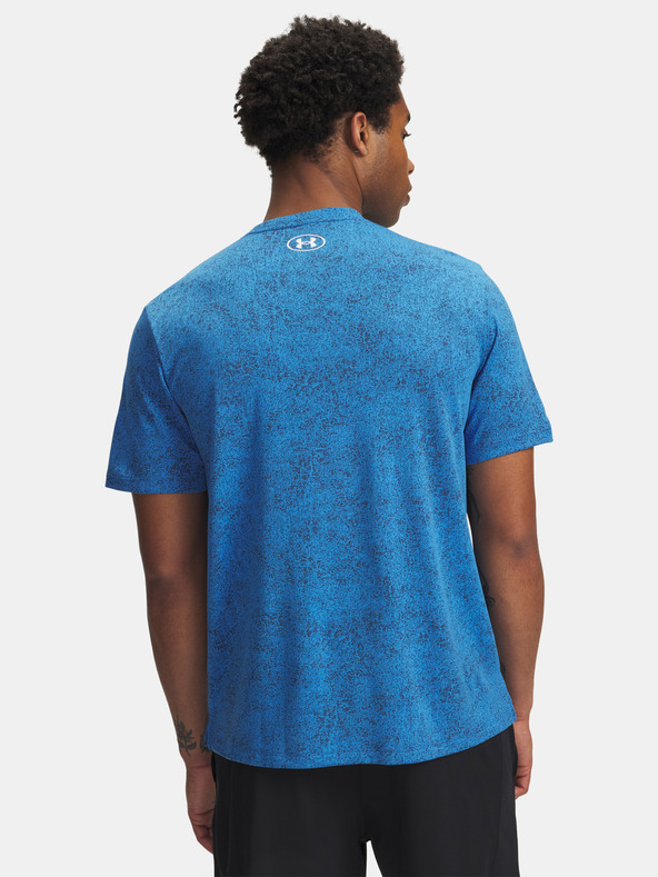 Under Armour Pánske tričko Under Armour UA Tech Tee Pixelate-BLU