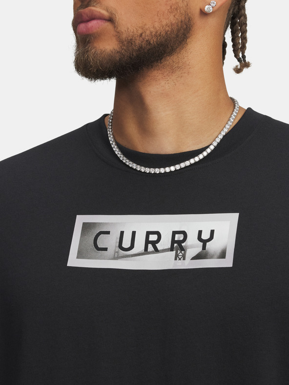 Under Armour Pánske tričko Under Armour Curry Trend Tee 1-BLK