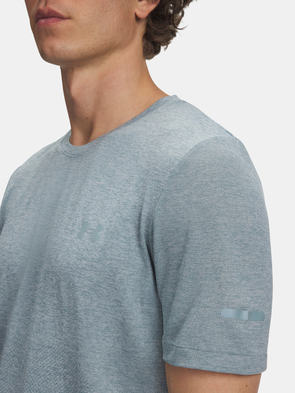 Under Armour Pánske tričko Under Armour UA SEAMLESS STRIDE SS-GRN