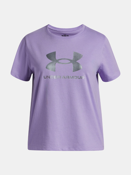 Under Armour Dievčenské tričko Under Armour UA G Rival Shimmer SS-PPL