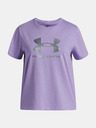 Under Armour Dievčenské tričko Under Armour UA G Rival Shimmer SS-PPL