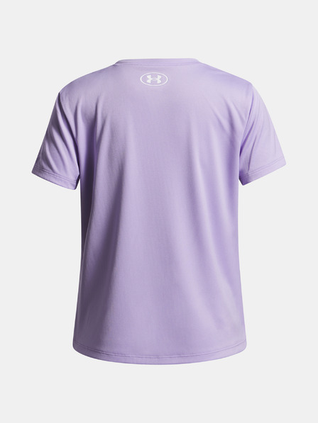Under Armour Dievčenské tričko Under Armour Tech Wordmark Graphic SS-PPL