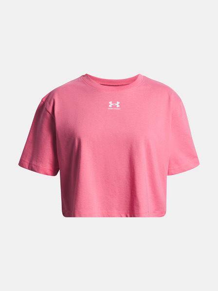 Under Armour Dievčenské tričko Under Armour UA Rival SS-PNK