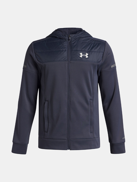Under Armour Chlapčenská mikina Under Armour UA Armour Flc Pro Utility FZ-GRY