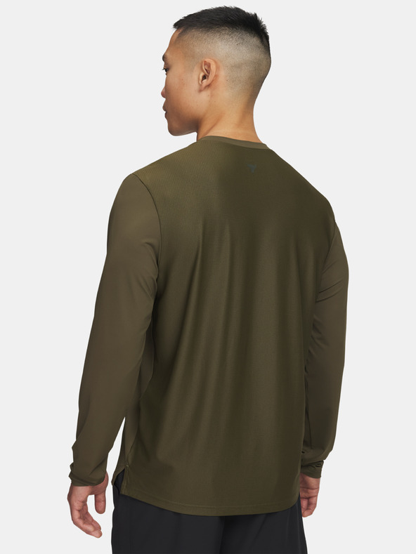 Under Armour Pánske tričko Under Armour Pjt Rck Iso Chill LS-GRN