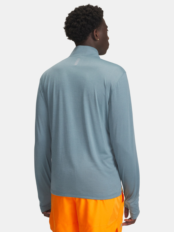 Under Armour Pánske tričko Under Armour UA LAUNCH 1/4 ZIP-BLU