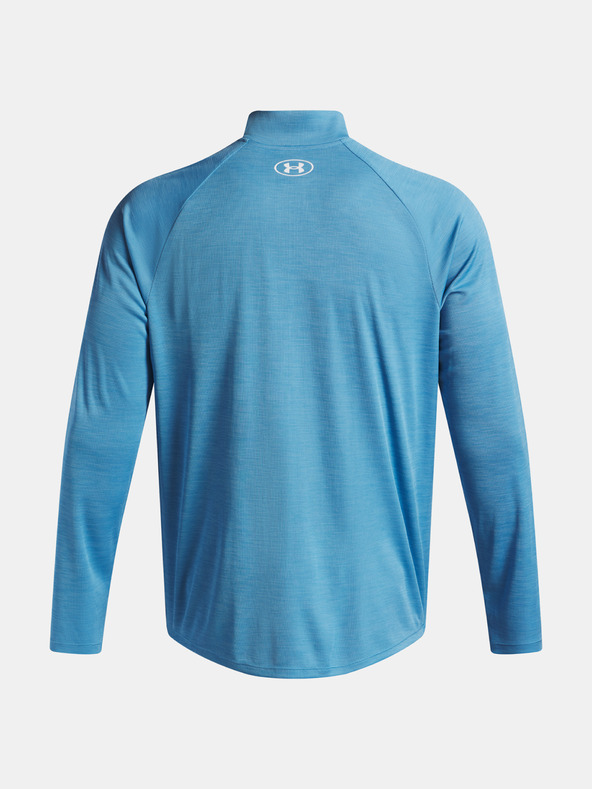Under Armour Pánske tričko Under Armour UA Tech Textured 1/2 Zip-BLU
