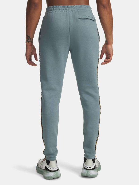 Under Armour Pánske tepláky Under Armour UA Icon Fleece Jgr Taping-BLU