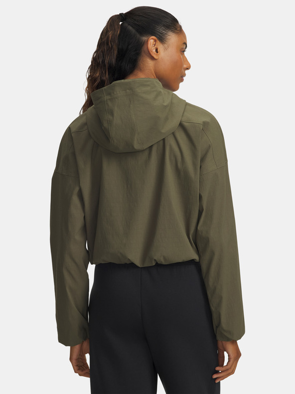 Under Armour Dámska bunda Under Armour Unstoppable Woven Rstop LS-GRN