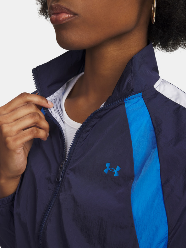 Under Armour Dámska bunda Under Armour UA Icon Crinkle Jacket-BLU