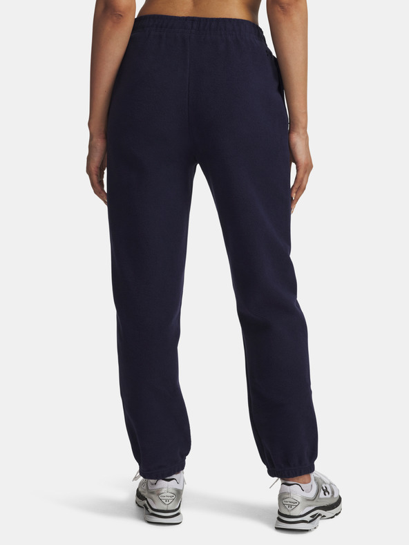 Under Armour Dámske tepláky Under Armour Icon Terry Varsity Jogger-BLU