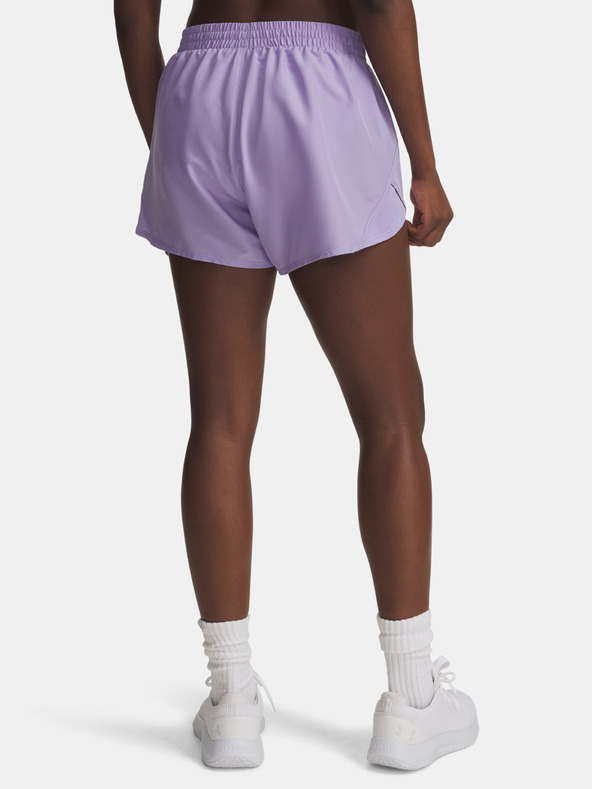 Under Armour Dámske kraťasy Under Armour UA Fly By 3'' Shorts-PPL