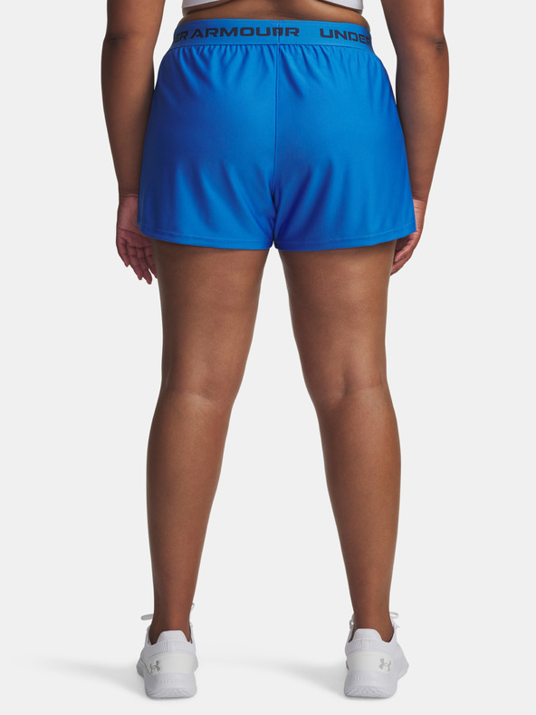 Under Armour Dámske kraťasy Under Armour Tech Play Up Shorts&-BLU