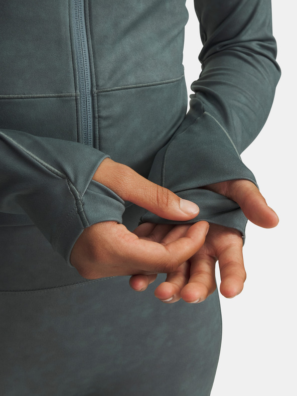 Under Armour Dámska mikina Under Armour Meridian Suede Effect FZ-BLU