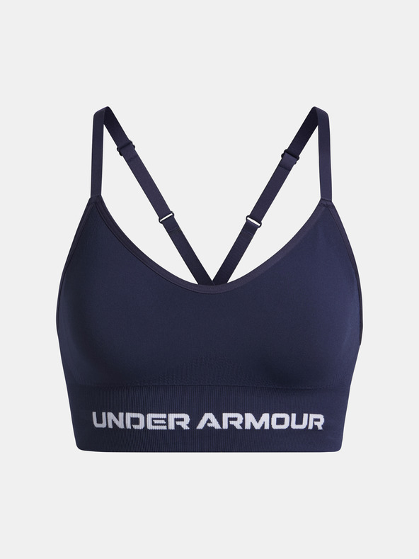 Under Armour Dámska podprsenka Under Armour Vanish Seamless Low Bra-BLU