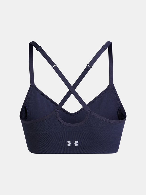 Under Armour Dámska podprsenka Under Armour Vanish Seamless Low Bra-BLU
