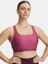 Under Armour Dámska podprsenka Under Armour Crossback Mid Bra-RED