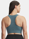 Under Armour Dámska podprsenka Under Armour Vanish Seamless Mid Bra-BLU
