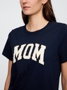 GAP Bavlnené tričko MOM GAP