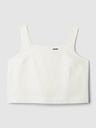 GAP Ľanový crop top GAP