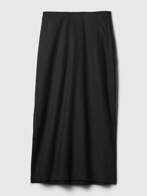 GAP Ľanová maxi sukňa GAP
