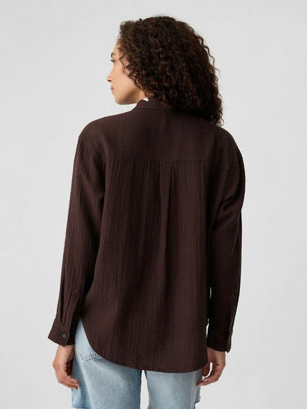 GAP Mušelínová košeľa oversize GAP