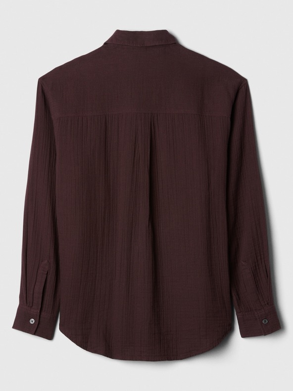 GAP Mušelínová košeľa oversize GAP