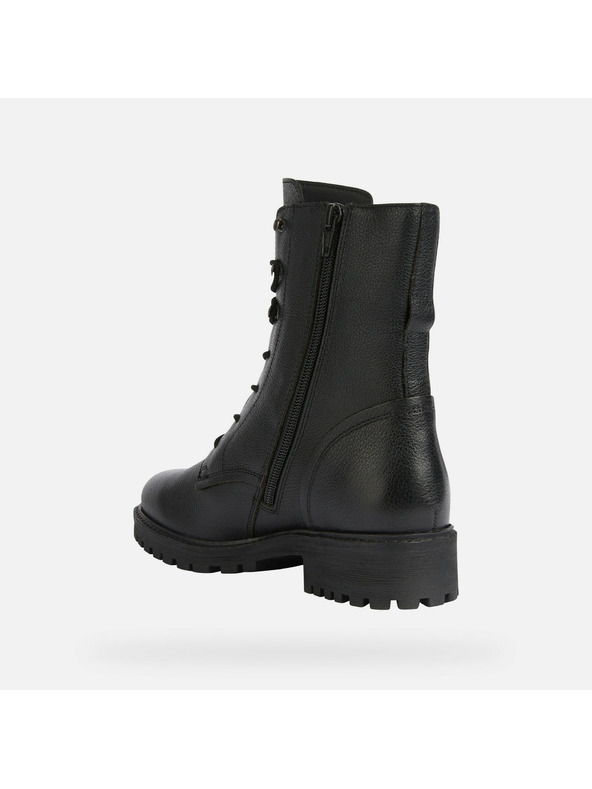 Geox Čierna dámska členkové topánky Geox Hoara