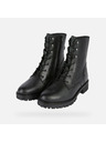 Geox Čierna dámska členkové topánky Geox Hoara