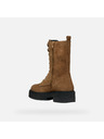 Geox Hnedé dámske členkové topánky Geox Spherica EC7