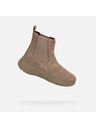 Geox Béžové dámske členkové topánky Geox Nebula 2.0 X