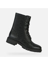 Geox Čierna dámska členkové topánky Geox Hoara